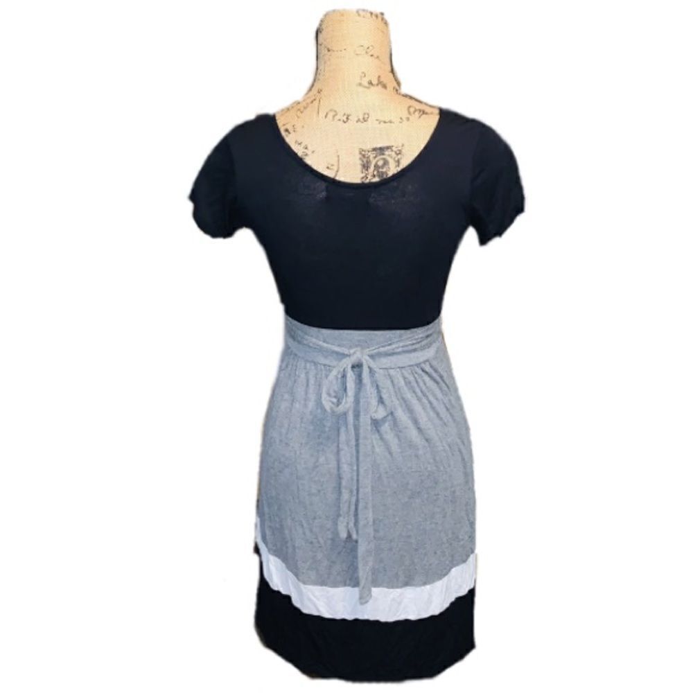 Pink Rose color block dress size s - Picture 2 of 3